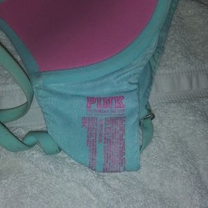 Pink Victoria secret bra